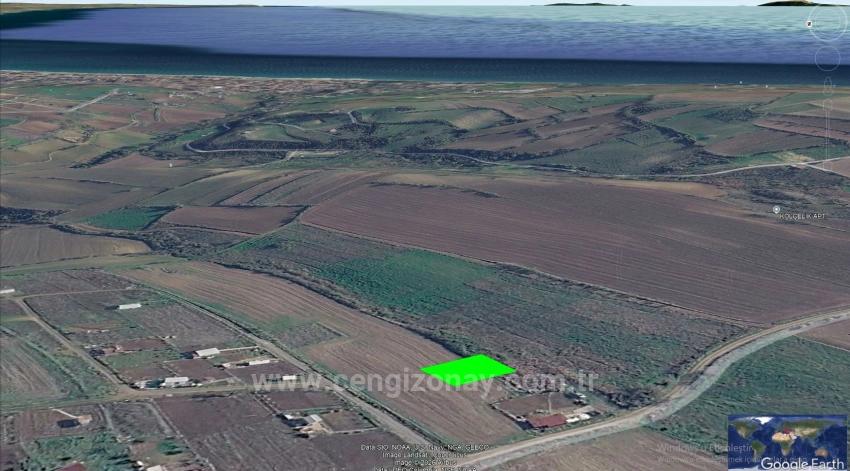 Preisgünstiges Grundstück Mit Freiem Blick Auf Meer, Natur Und Stadt, Bebauungsplan Für 20 % Zweigeschossige Bebauung.