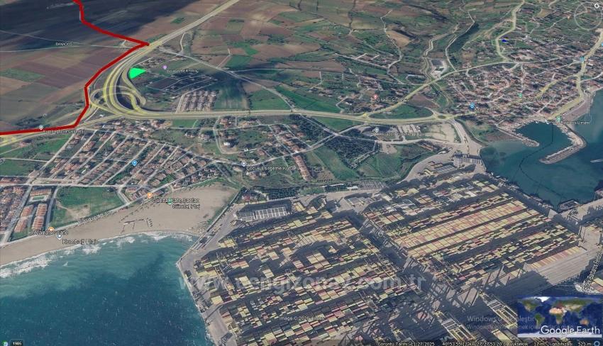 Eine Großartige Gelegenheit Für Alle, Die Eine Immobilie Mit Freiem Meer- Und Naturblick Kaufen Oder Verkaufen Möchten, Nur 1 Km Von Kumbağa Entfernt.