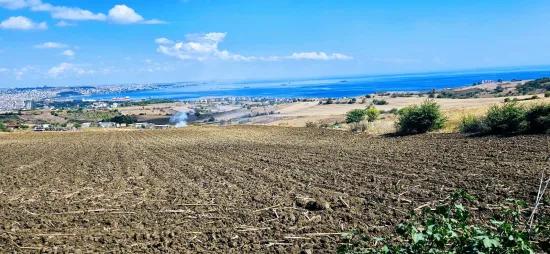 Tekirdağ Barbarostadeniz Natur- Und Stadtblick 405 M² Villa Baugrundstück Schnäppchenmöglichkeit