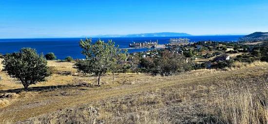 **gipfelpunkt mit Panoramischem Meerblick** 530 M2 Kupon Eckgrundstück