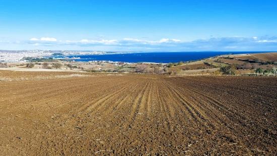 Tekirdağ In Barbaros Panoramisches Grundstück mit Meer- und Stadtblick