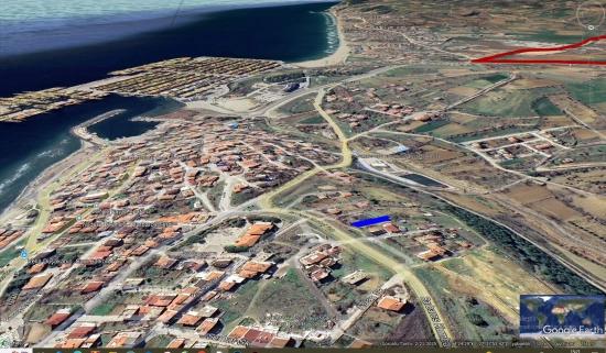 Grundstück An Der Hauptstraße In Tekirdağ Barbarosta, Geeignet Für Ein Einfamilienhausprojekt Mit Vorhandener Infrastruktur