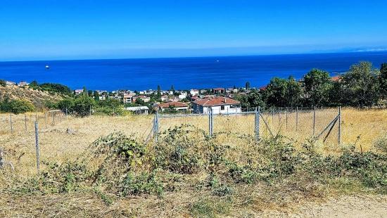 Tekirdağ Barbarosta 4 Seiten Straßenfassade Infrastruktur Bereit Genossenschaft Und Ort Geeignet Für Den Bau Von Baustellen