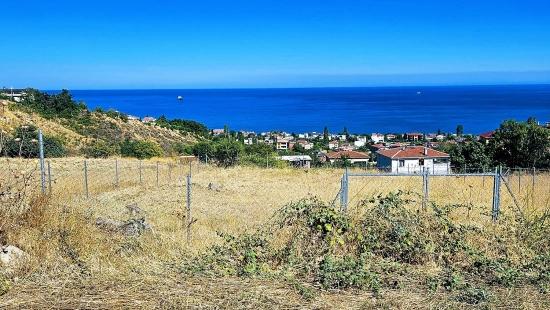 Tekirdağ Barbarosta 4 Seiten Straßenfassade Infrastruktur Bereit Genossenschaft Und Ort Geeignet Für Den Bau Von Baustellen
