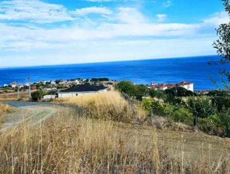Gutschein Grundstück Zum Dringenden Verkauf Geeignet Für Den Bau Ihres Einfamilienhauses Mit Herrlichem Meerblick In Tekirdag Barbarosta