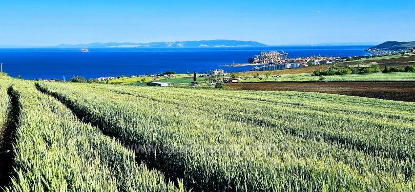 Land Suitable For Cooperative And Site Projects With 50 Apartments And Full Sea And Nature Views