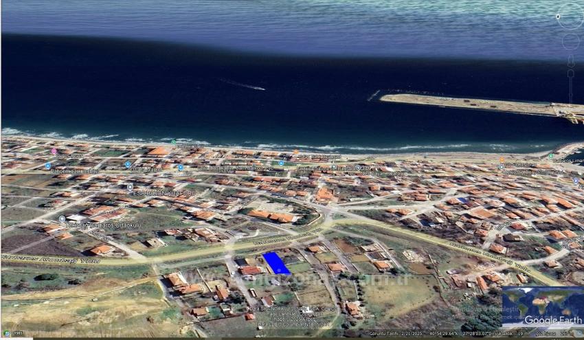 Land Facing The Main Road In Tekirdağ Barbarosta, Suitable For A Detached House Project With Ready Infrastructure