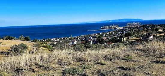 **peak at point panoramic sea view** 530 M2 coupon corner plot