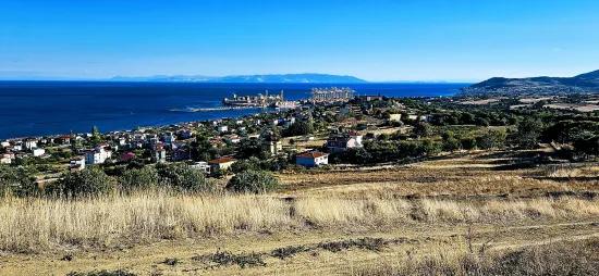 **peak at point panoramic sea view** 530 M2 coupon corner plot