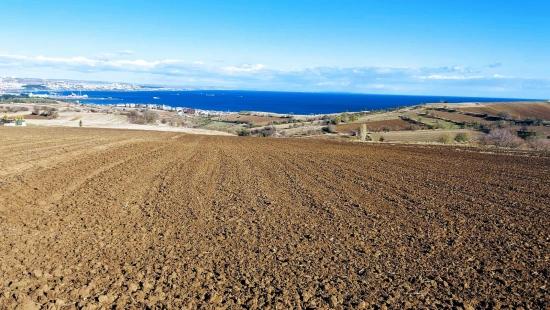 Tekirdağ In Barbaros Panoramic Sea and City View Plot