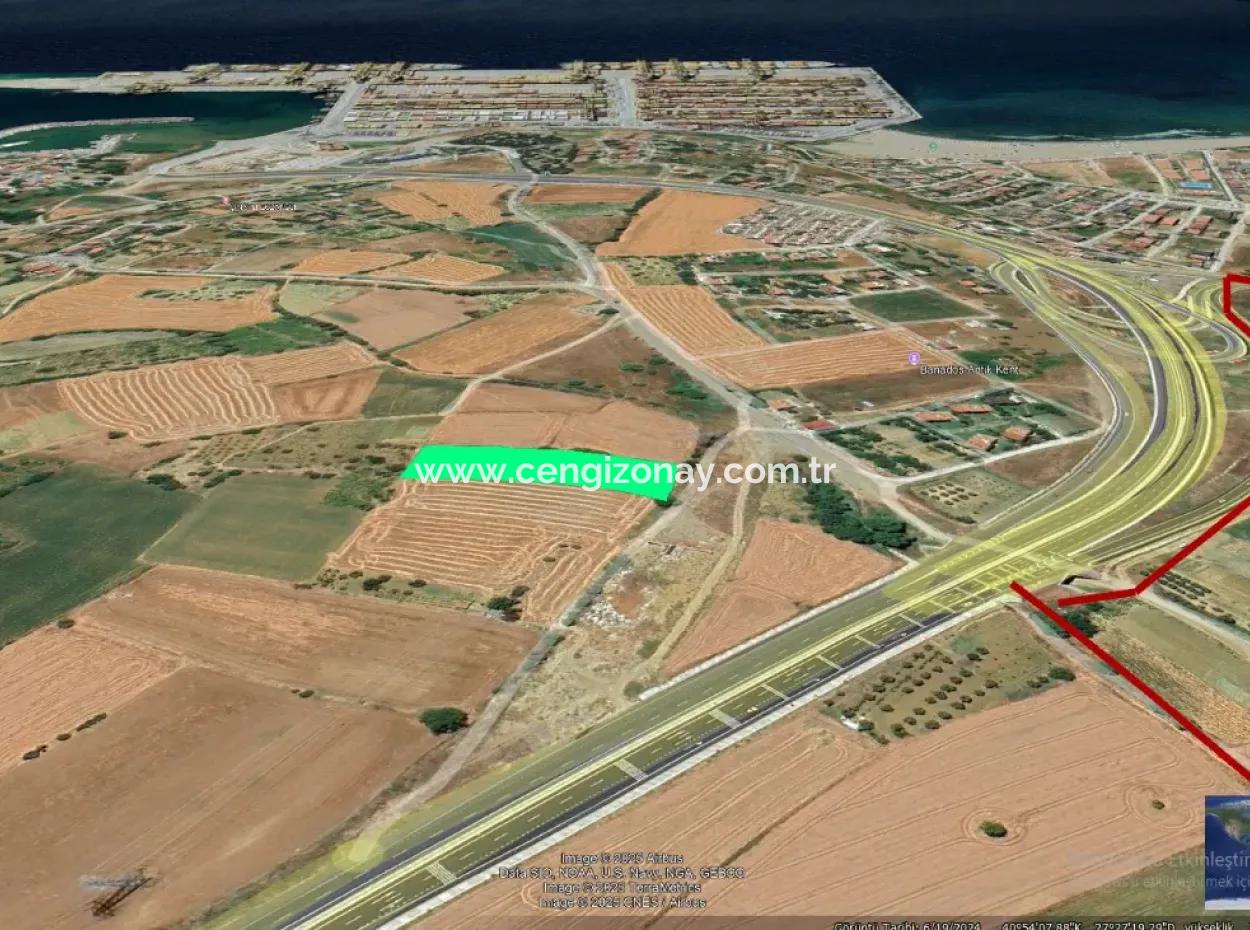 4.150 M2 Residential Zoned Field For Urgent Sale Just 1 Km From Asyaport Port