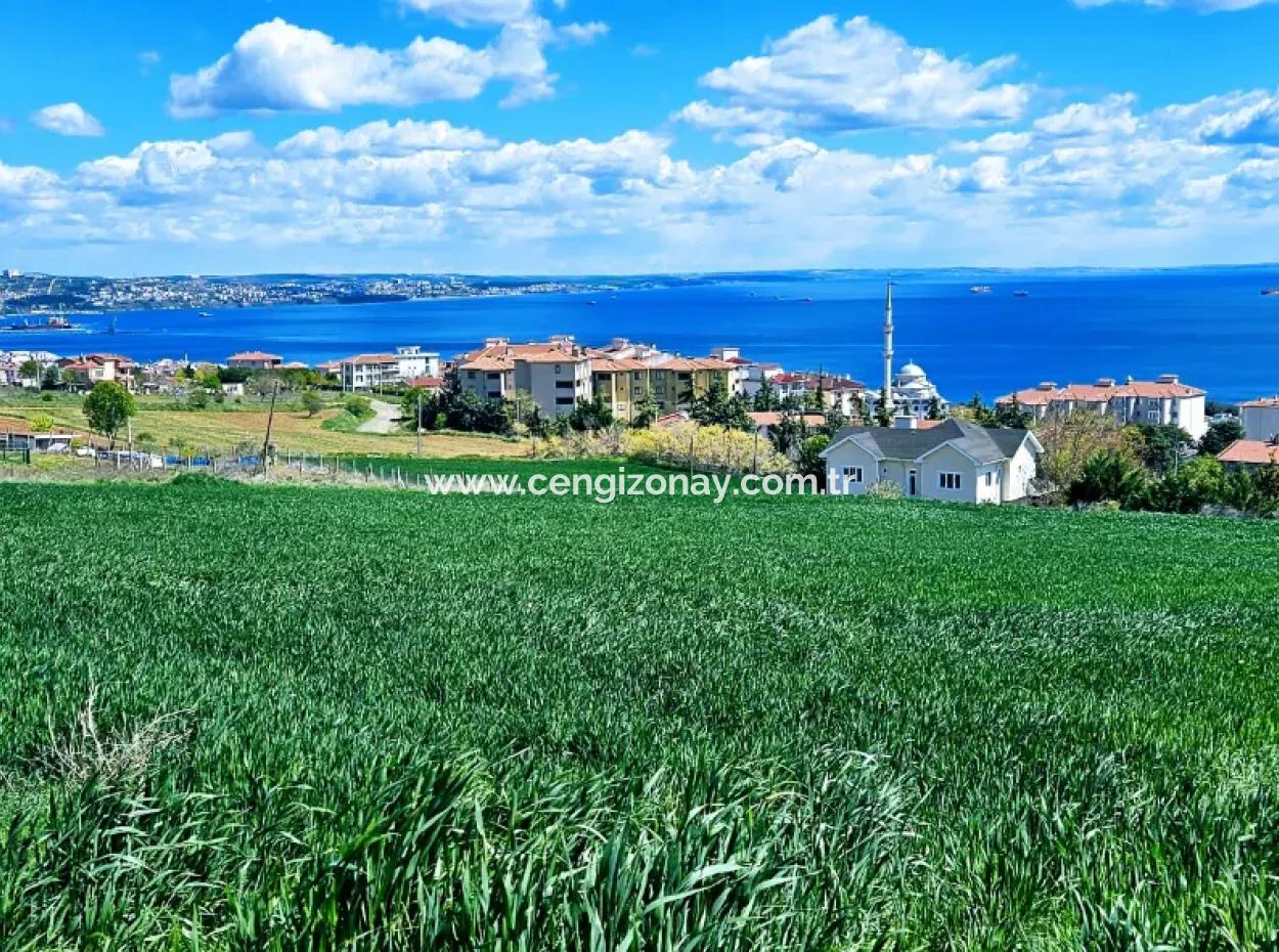 Wonderful Sea And Nature View Or Cooperative. Whether You Want To Build A Luxury Villa. 40 Flats 6.400 Residential Zoned Land