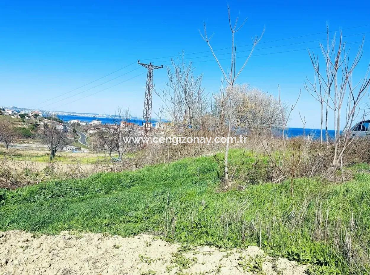 Investment Opportunity: 615 M2 Corner Land For Sale In Tekirdag Barbaros - Urgent Sale, Sea And Nature View, 0 Zoned