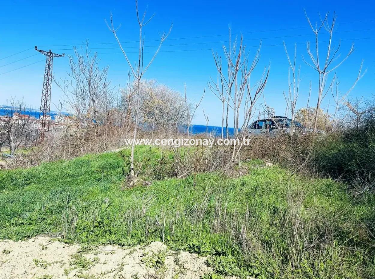Investment Opportunity: 615 M2 Corner Land For Sale In Tekirdag Barbaros - Urgent Sale, Sea And Nature View, 0 Zoned
