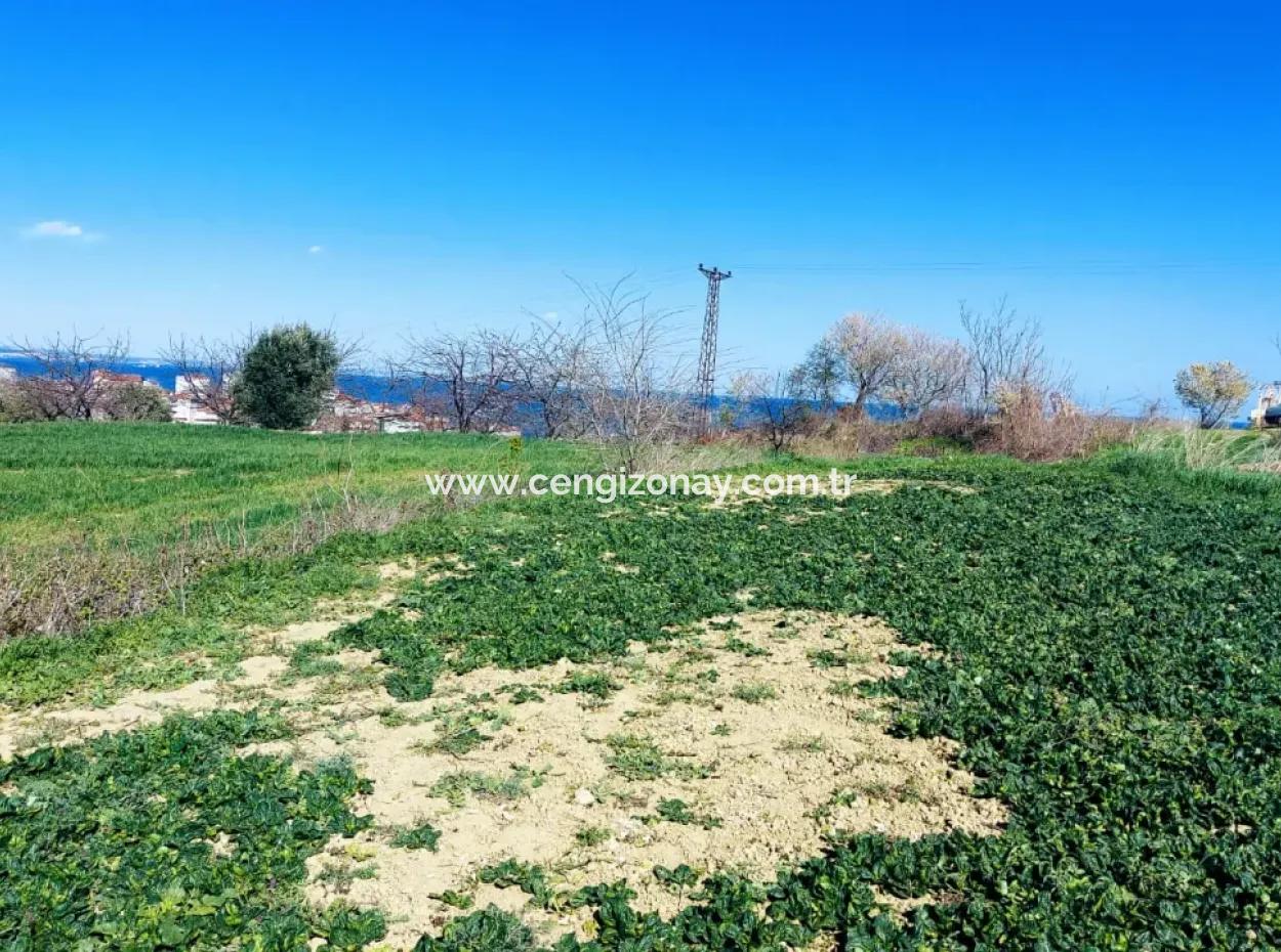 Investment Opportunity: 615 M2 Corner Land For Sale In Tekirdag Barbaros - Urgent Sale, Sea And Nature View, 0 Zoned