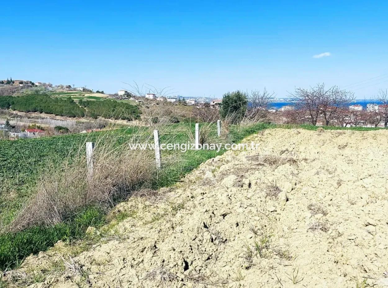 Investment Opportunity: 615 M2 Corner Land For Sale In Tekirdag Barbaros - Urgent Sale, Sea And Nature View, 0 Zoned