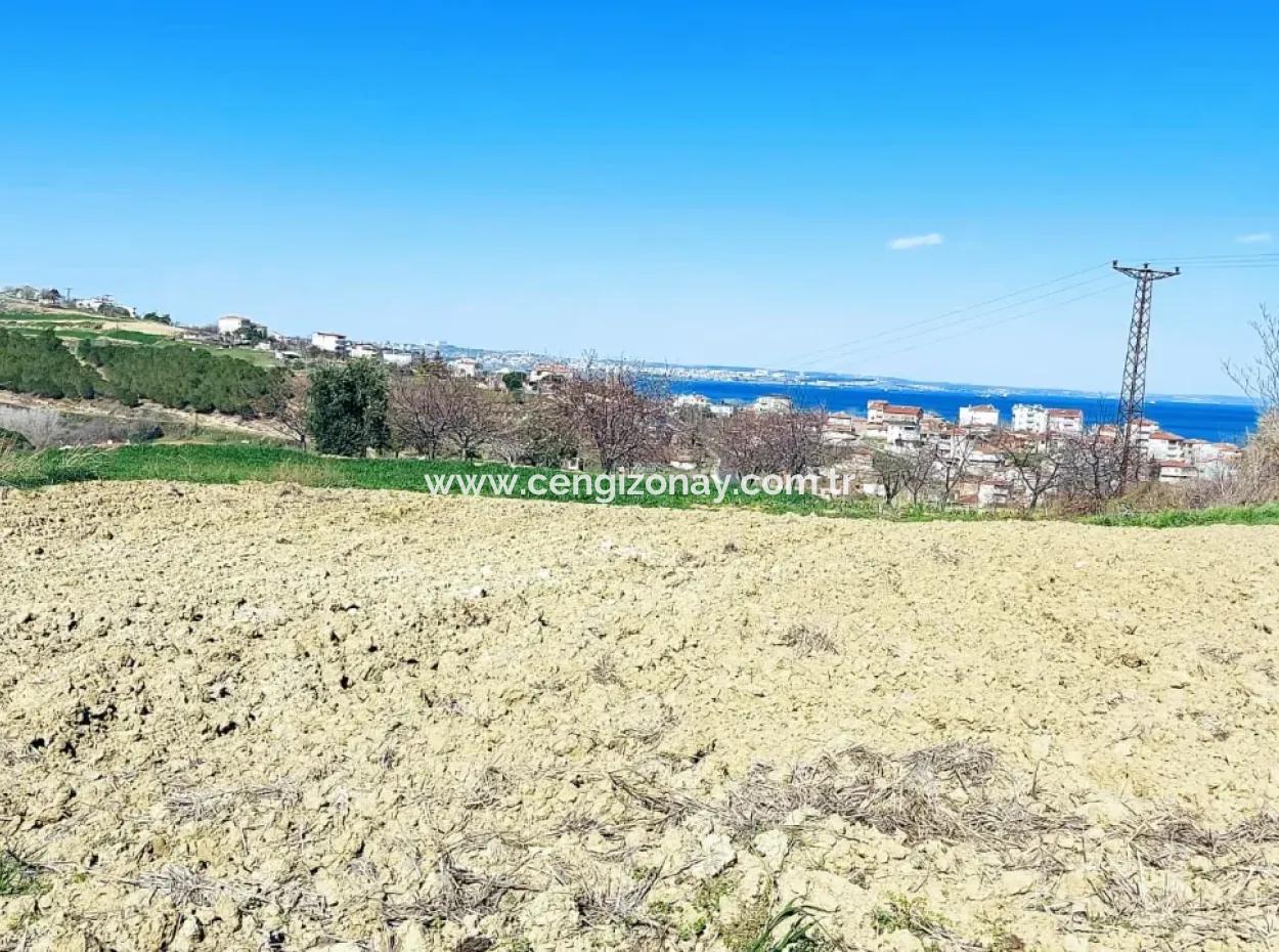 Investment Opportunity: 615 M2 Corner Land For Sale In Tekirdag Barbaros - Urgent Sale, Sea And Nature View, 0 Zoned