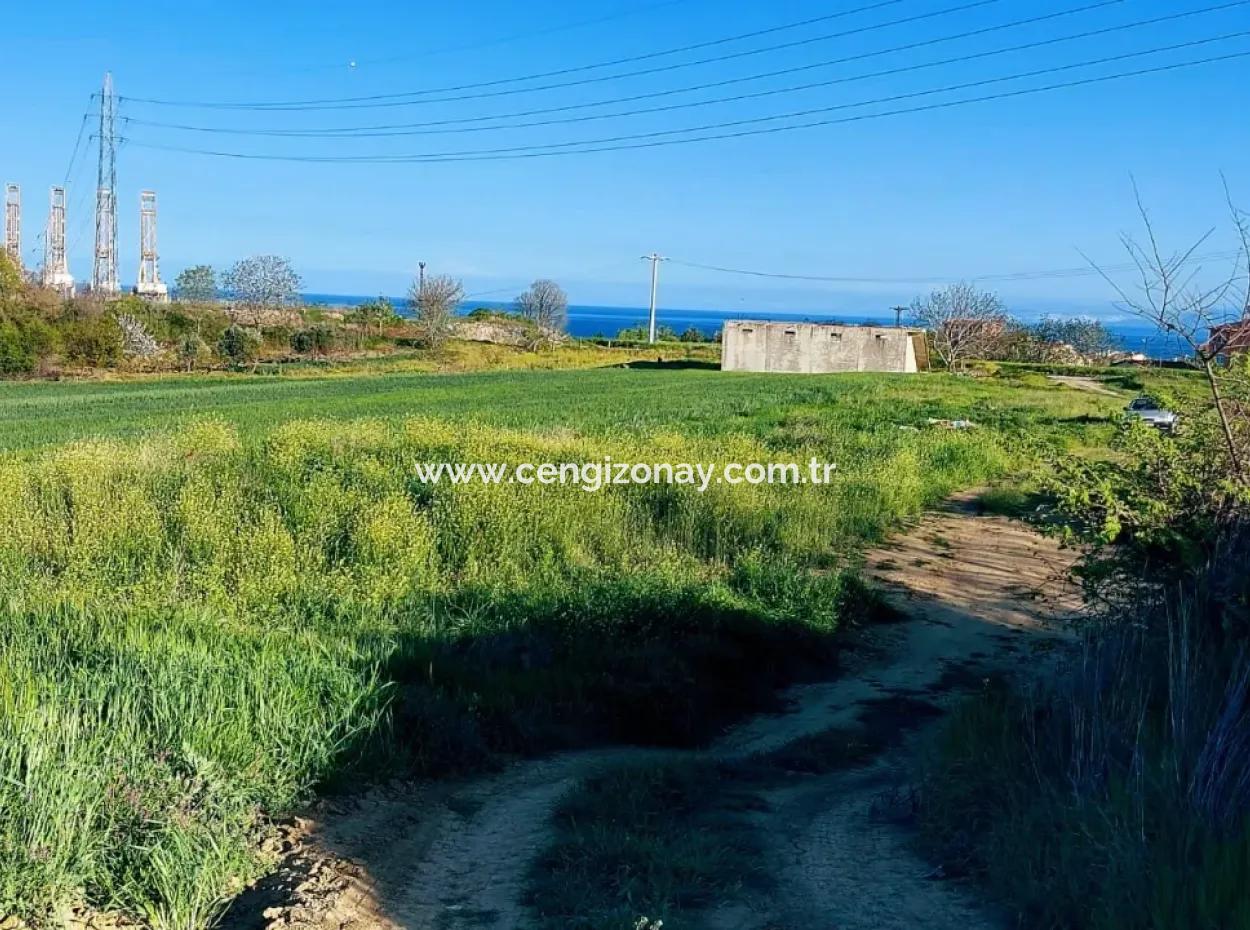 Investment Opportunity: 615 M2 Corner Land For Sale In Tekirdag Barbaros - Urgent Sale, Sea And Nature View, 0 Zoned