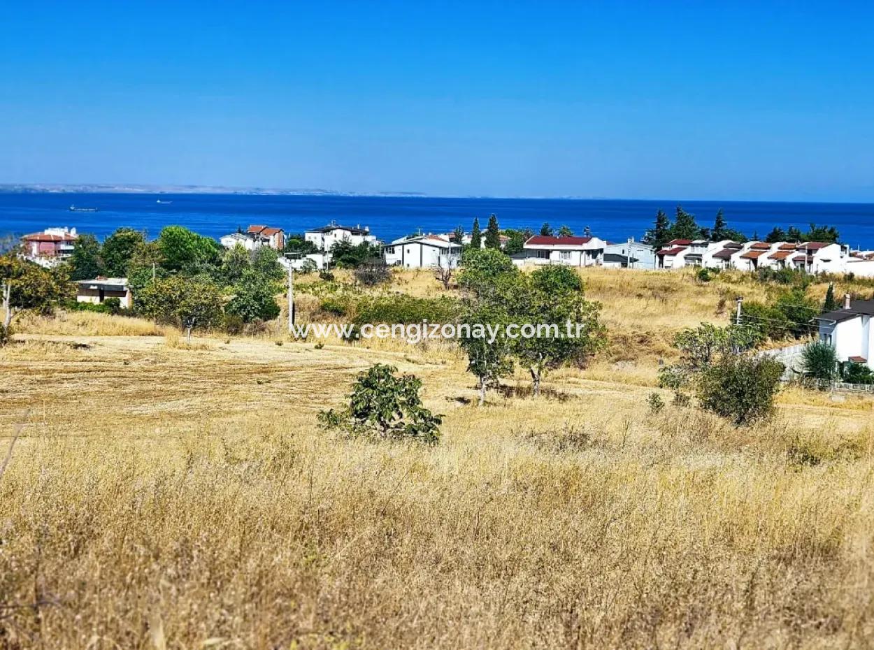 Opportunity Land Suitable For Building A Detached House In A Wonderful Location In Tekirdag Barbarosta, Close To The Sea