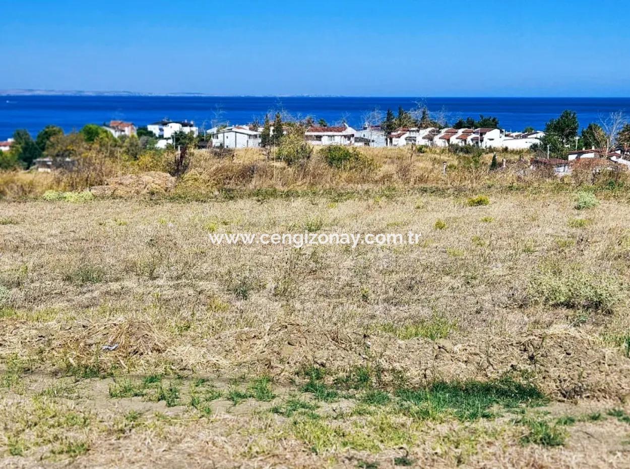 Opportunity Land Suitable For Building A Detached House In A Wonderful Location In Tekirdag Barbarosta, Close To The Sea