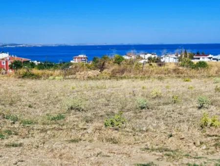 Opportunity Land Suitable For Building A Detached House In A Wonderful Location In Tekirdag Barbarosta, Close To The Sea