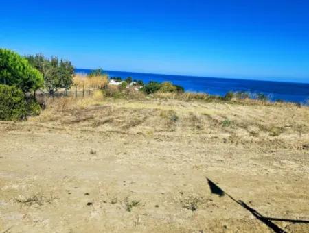 Opportunity Land Suitable For Building A Detached House In A Wonderful Location In Tekirdag Barbarosta, Close To The Sea