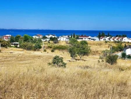 Opportunity Land Suitable For Building A Detached House In A Wonderful Location In Tekirdag Barbarosta, Close To The Sea