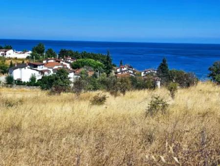 Opportunity Land Suitable For Building A Detached House In A Wonderful Location In Tekirdag Barbarosta, Close To The Sea