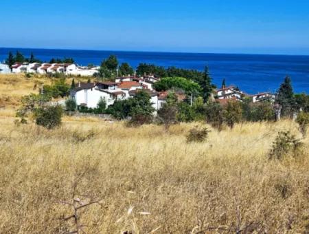 Opportunity Land Suitable For Building A Detached House In A Wonderful Location In Tekirdag Barbarosta, Close To The Sea
