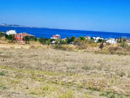 Opportunity Land Suitable For Building A Detached House In A Wonderful Location In Tekirdag Barbarosta, Close To The Sea