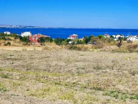 Opportunity Land Suitable For Building A Detached House In A Wonderful Location In Tekirdag Barbarosta, Close To The Sea