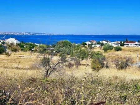 Opportunity Land Suitable For Building A Detached House In A Wonderful Location In Tekirdag Barbarosta, Close To The Sea