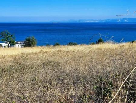 Opportunity Land Suitable For Building A Detached House In A Wonderful Location In Tekirdag Barbarosta, Close To The Sea