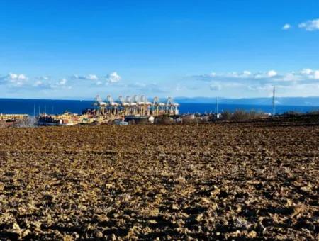 17.100 M2 Residential Zoned Field With Tremendous View, Close To Tekirdağ Barbaros Asyaport Port