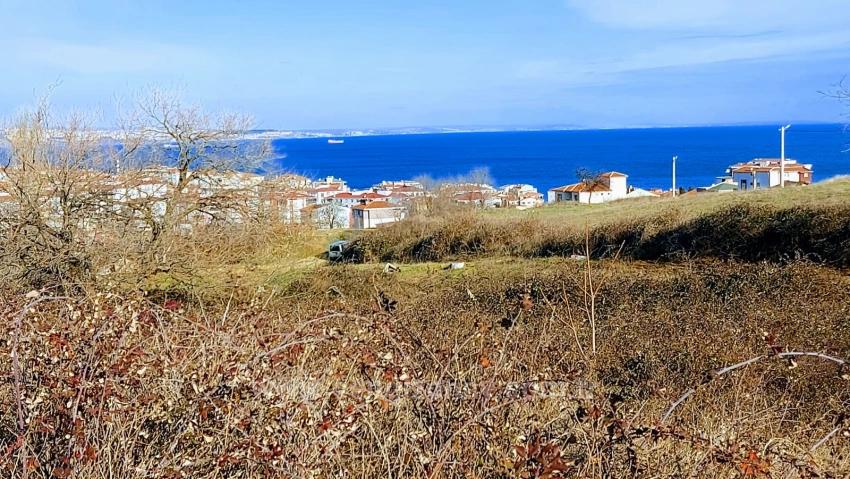 Земельный Участок С Планом 4-Этажной Застройки, Подходящий Для 30 Квартир С Панорамным Видом На Море И Природу.