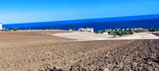 **земельный Участок С Полным Видом На Море И Разрешением На Строительство (30%) Трехэтажного Здания В Районе Топагач, Текирдаг.**
