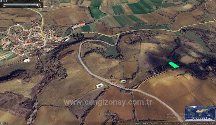 Tekirdağ Çanakçı Mahallesinde Acil Satılık Müstakil Tapulu Kelepir Yer