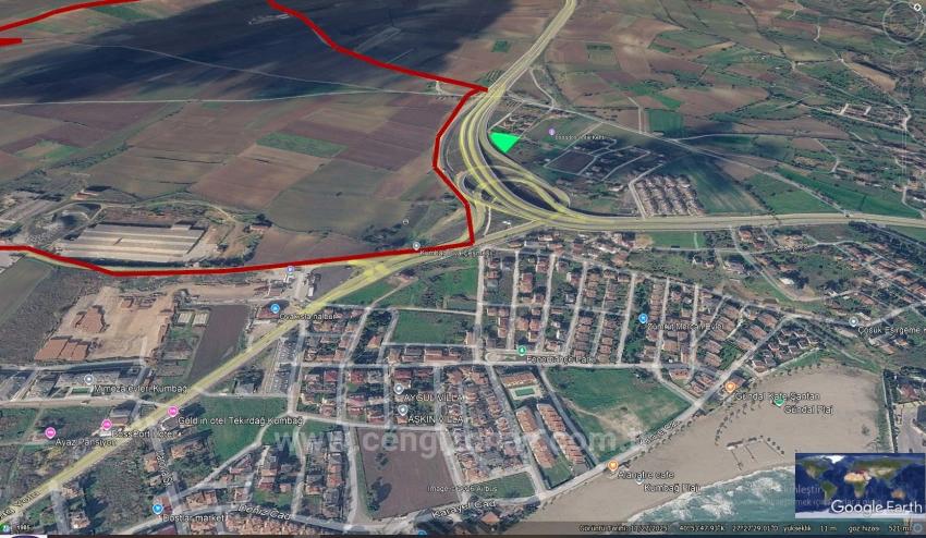 Kumbağa 1 Km Yakınlıkta Full Deniz Ve Doğa Manzaralı Al - Sat Yapmak İsteyenler İçin Fırsa