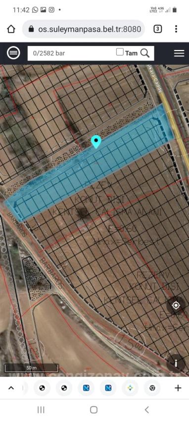 Fabrikalar Bölgesinde Kısa Vadede Yüksek Pirim Yapıcak Bölgede Fırsat Arazi