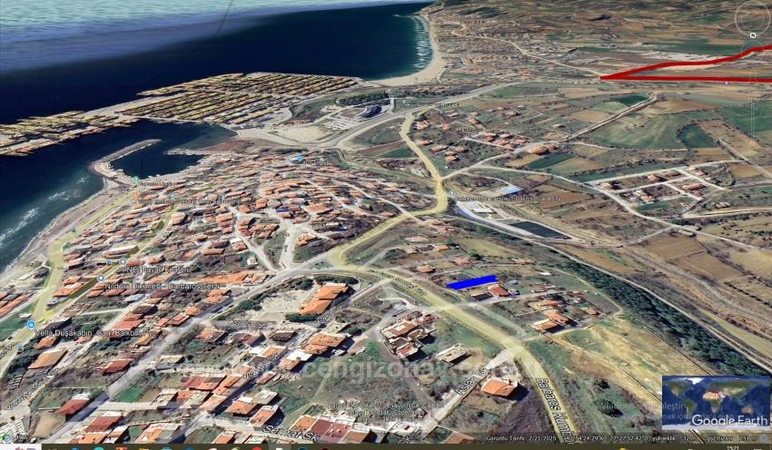 Tekirdağ Barbarosta Anayol Cepheli Altyapısı Hazır Müstakil Ev Porojesine Uygun Arsa