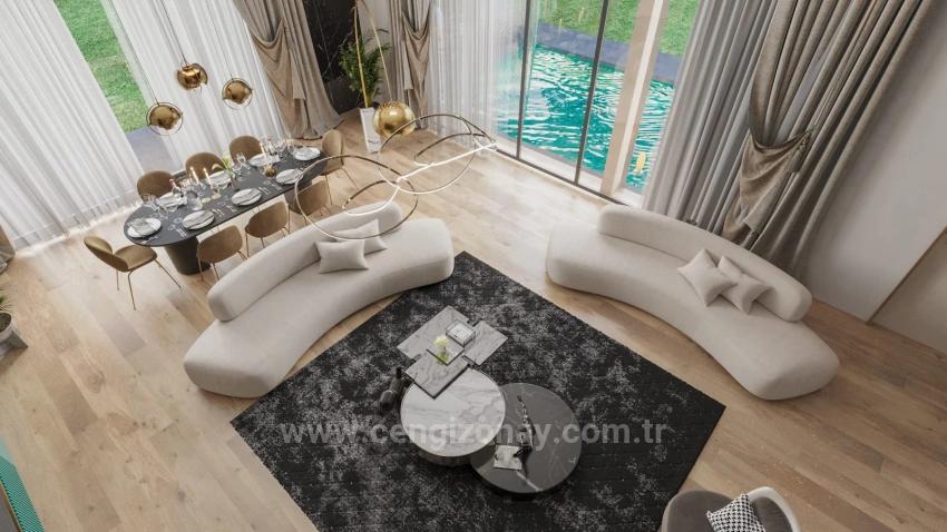 *Güneş Enerjili*Takas+Nakit* 6 Adet Lüxs Villalarımız* Ödeme Kolaylığı Esnektir* Taksit İm