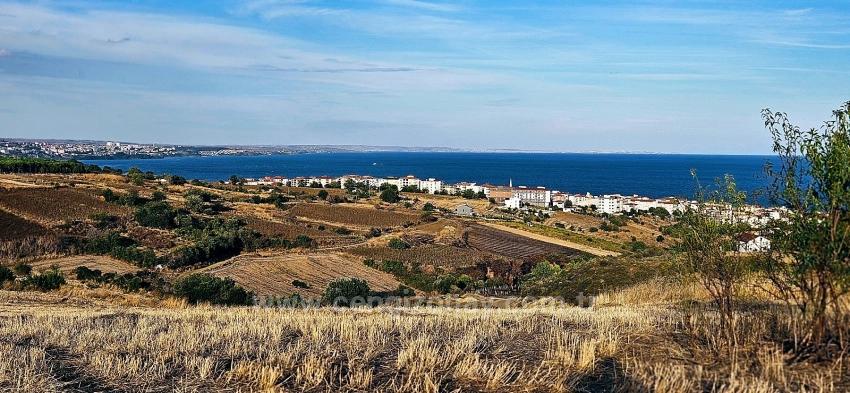 Tekirdağ Topağaç Mahallesinde Full Deniz Manzarlı 1.150 M2 Kelepir Yer