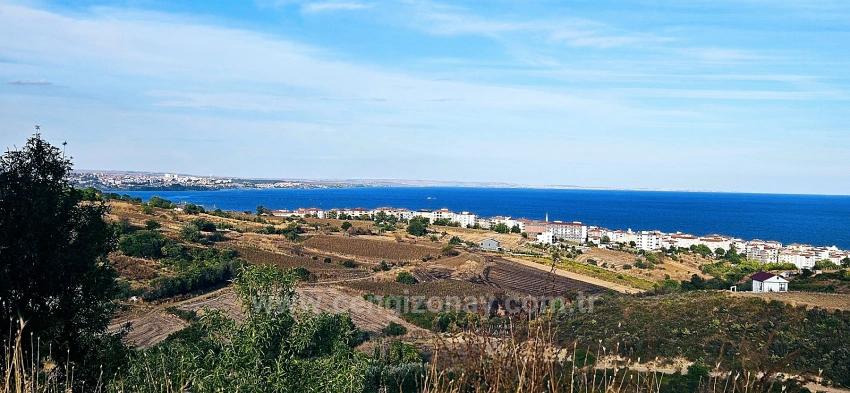 Tekirdağ Topağaç Mahallesinde Full Deniz Manzarlı 1.150 M2 Kelepir Yer