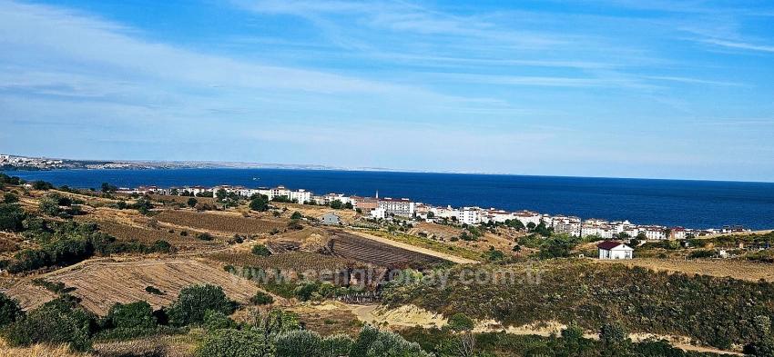 Tekirdağ Topağaç Mahallesinde Full Deniz Manzarlı 1.150 M2 Kelepir Yer