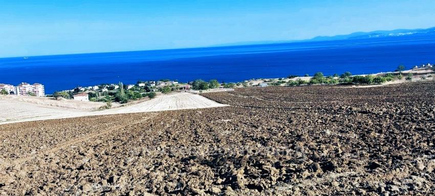 **Tekirdağ Topağaç Mahallesinde** Full Deniz Manzara**% 30 Üç Katimarlı Fırsat Arsa