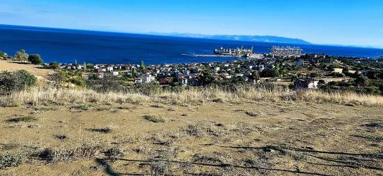 **zirve Noktada Panoramik Deniz Manzaralı** 530 M2 Kupon Köşe Arsa