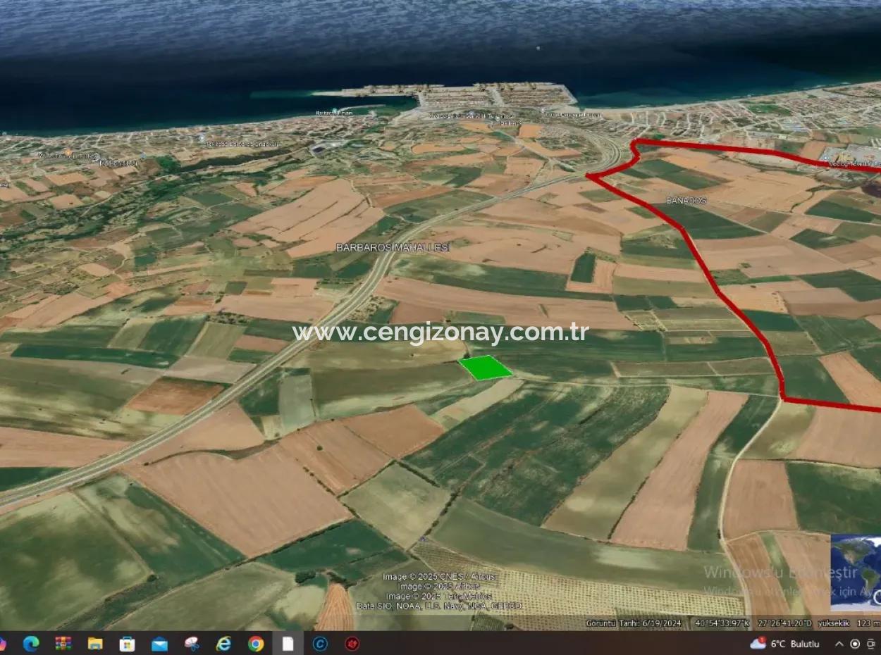 Asyaport Limanı Mevcut İmar Planı İçinde ( Ticari & Sanai ) Alanı Bölgedinde Acil Satılık 6.400 M2 Yatırım Fırsatı