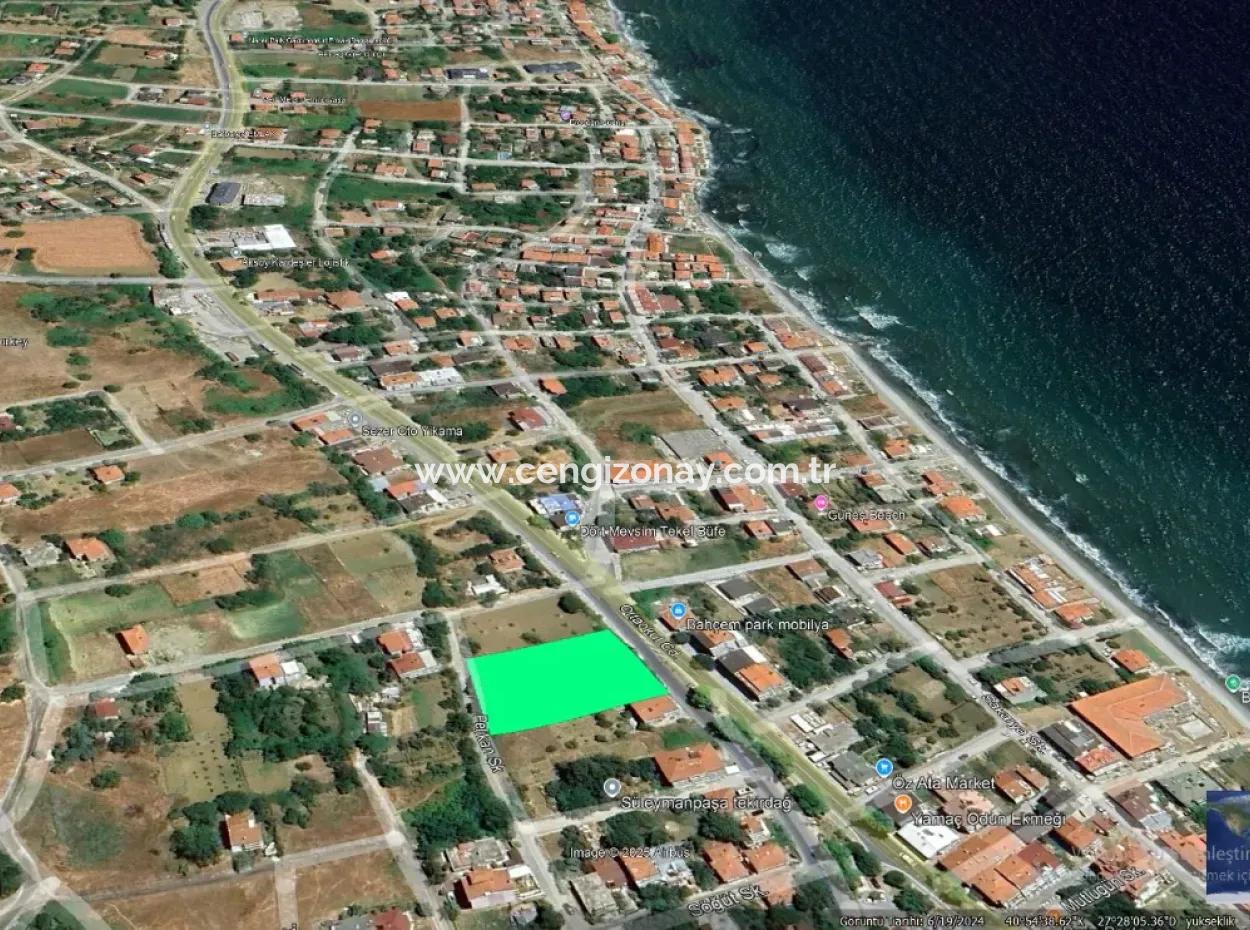 Tekirdağ Barbarosta Acil Satılık Anayol Cepheli Ticari + Konut İmarlı [ Bitişik Nizam ] 85 Dairelik Yüksek Kazanç Garantisi