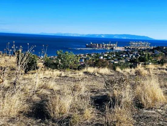 Tekirdağ Süleymanpaşa Barbaros Mahallesinde Muhteşem Deniz Ve Doğa Manzaralı Satılık 532 M2 Köşe Arsa