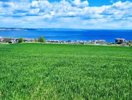 Acil Satılık Tekirdağ Barbarosta 40 Dairelik Full Deniz Manzaralı Konut İmarlı Arazi